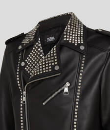 STUDDED LEATHER JACKET HANDPICKED BY HUN KIM