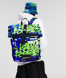 KLJ X CRAPULE2000 Roll-Top BACKPACK