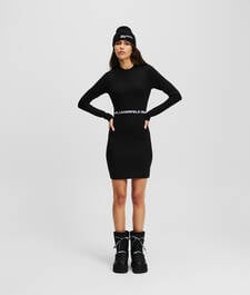 KLJ LONG-SLEEVED T-SHIRT DRESS