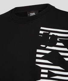 VERTICAL KARL LOGO SWEATSHIRT