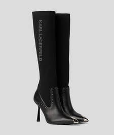 PANDARA STUDDED KNEE-HIGH BOOTS