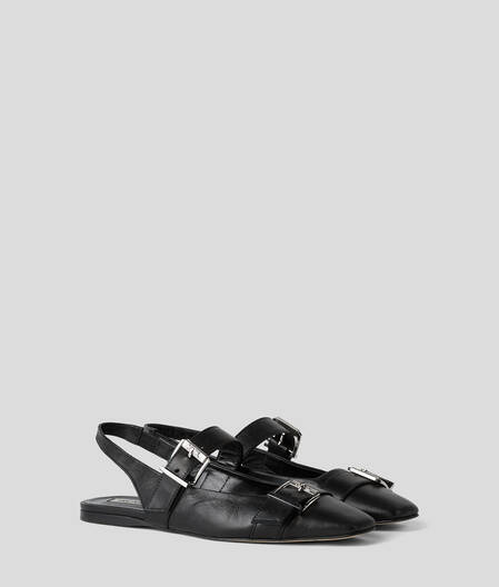 KONNIE DOUBLE STRAP FLATS