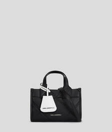 K/SKUARE EMBOSSED SMALL TOTE BAG