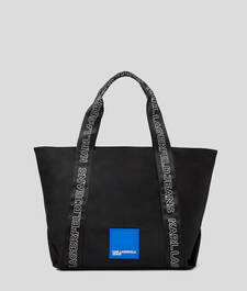 KLJ LARGE NYLON TOTE BAG