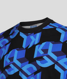 KLJ MONOGRAM ALL-OVER T-SHIRT