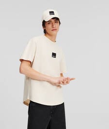 KLJ CURVED HEM T-SHIRT