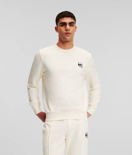 KARL IKONIK PATCH SWEATSHIRT