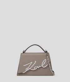 K/SIGNATURE MEDIUM CROSSBODY BAG