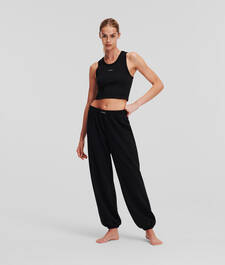 ESSENTIAL LOGO CUFFED LOUNGEWEAR JOGGERS