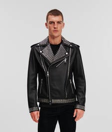 STUDDED LEATHER JACKET HANDPICKED BY HUN KIM