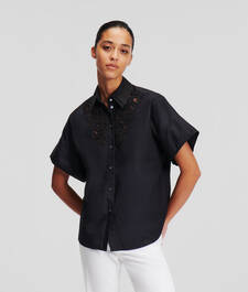 BRODERIE ANGLAISE SHIRT