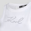 RHINESTONE KARL SIGNATURE TANK TOP