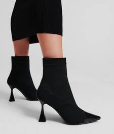 DEBUT II KNIT ANKLE BOOTS