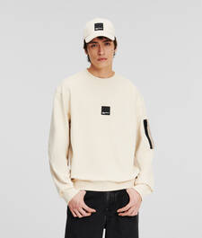 KLJ MIX MATERIAL SWEATSHIRT