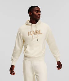 FLOCK KARL LOGO HOODIE