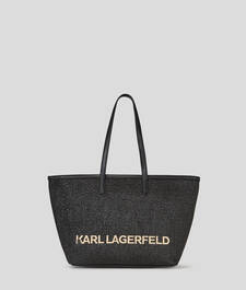 K/Essential Raffia Tote Bag