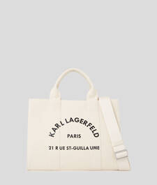 RUE ST-GUILLAUME MEDIUM SQUARE TOTE BAG