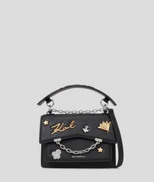 K/SEVEN GRAINY PINS SHOULDER BAG