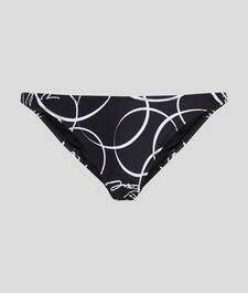 CIRCLE PRINT BRAZILIAN BIKINI BOTTOMS