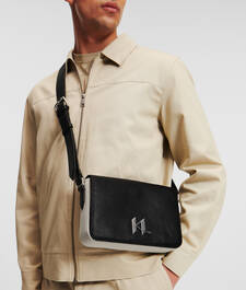 K/PLAK CANVAS MESSENGER BAG