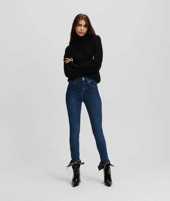 JEAN SKINNY TAILLE HAUTE KLJ