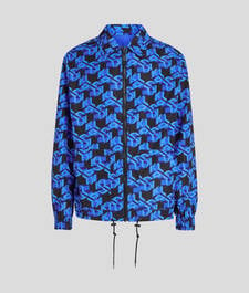 KLJ MONOGRAM REVERSIBLE JACKET