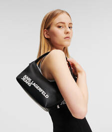 KLJ LOGO TOP HANDLE BAG