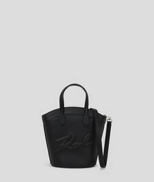 K/SIGNATURE TULIP SMALL TOTE BAG