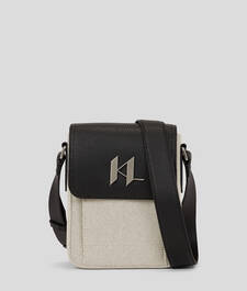 K/PLAK CANVAS CROSSBODY BAG