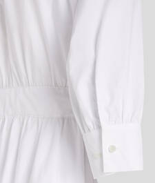 POPLIN SHIRT DRESS