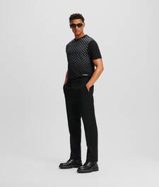 KL MONOGRAM TAILORED PANTS