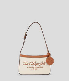 HOTEL KARL CANVAS SHOULDER BAG