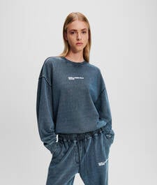 KLJ ACID-WASH SWEATSHIRT