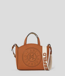 K/CIRCLE PERFORATED SMALL TOTE BAG