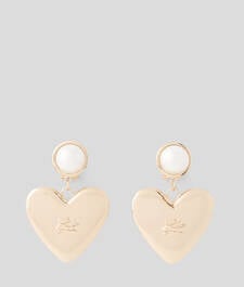 BOUCLES D'OREILLES EN PERLES K/HEART