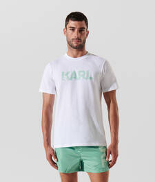 KARL LOGO BEACH T-SHIRT