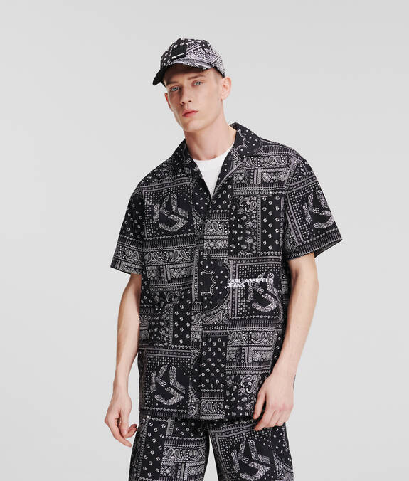 KLJ BANDANA SHORT-SLEEVED SHIRT