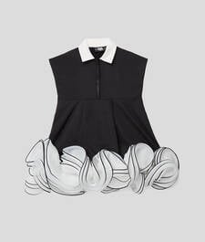 GIRLS RUFFLED DRESS