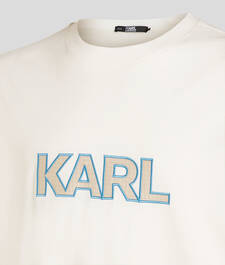 CAMISETA CON EL LOGOTIPO DE KARL