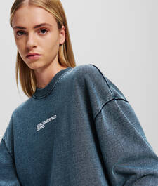 KLJ ACID-WASH SWEATSHIRT