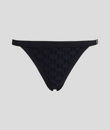 KL MONOGRAM BIKINI BOTTOMS