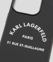 Coque de protection Rue St-Guillaume pour iPhone 14 Pro avec bandoulière