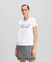 BOUCLÉ KARL SIGNATURE T-SHIRT