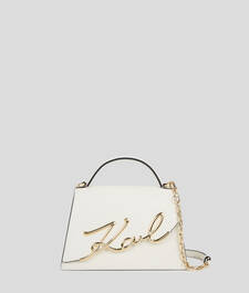 K/SIGNATURE MEDIUM CROSSBODY BAG