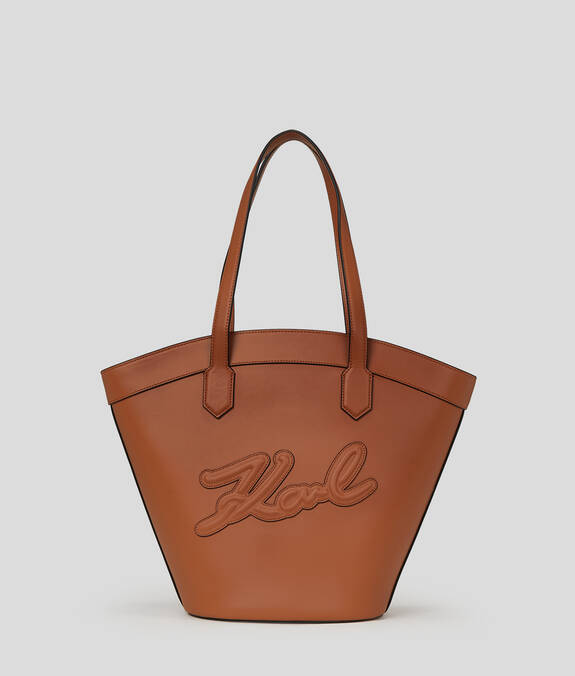 K/SIGNATURE TULIP MEDIUM TOTE BAG