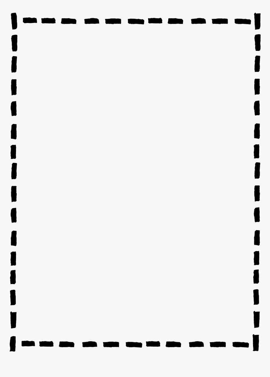 Cute Black And White Border Clipart Black Border Transparent Background Hd Png Download Kindpng