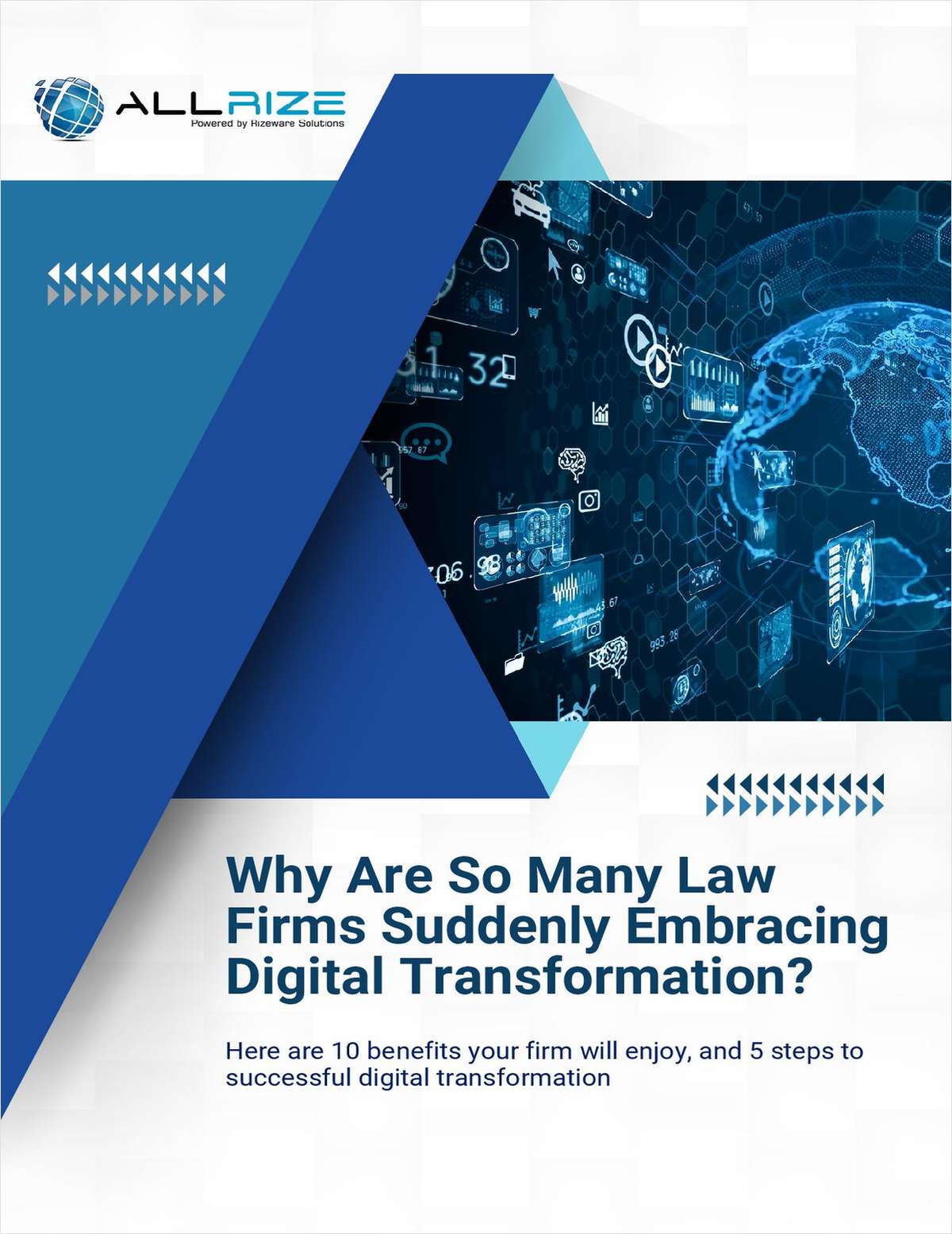 Unlock the power of digital transformation for your law firm. Discover 10 game-changing benefits and 5 essential steps to enhance efficiency, security, and client service. Stay competitive in today’s evolving legal landscape--download this must-read eBook today