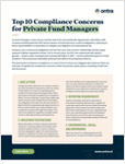 As private equity fund managers, remaining compliant on every front is critical as the SEC continues to intensify enforcement efforts and propose reforms. Learn how to improve your compliance and face your biggest risks head on in this guide.