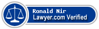 Ronald Steven Nir  Lawyer Badge