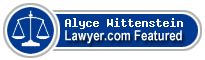 Alyce B Wittenstein  Lawyer Badge